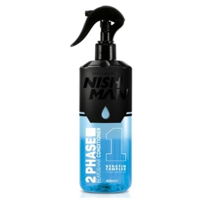 Nishman Zweiphasen-Conditioner für Bart und Haare „2 Phase Beard&Hair“ Conditioner 400 ml