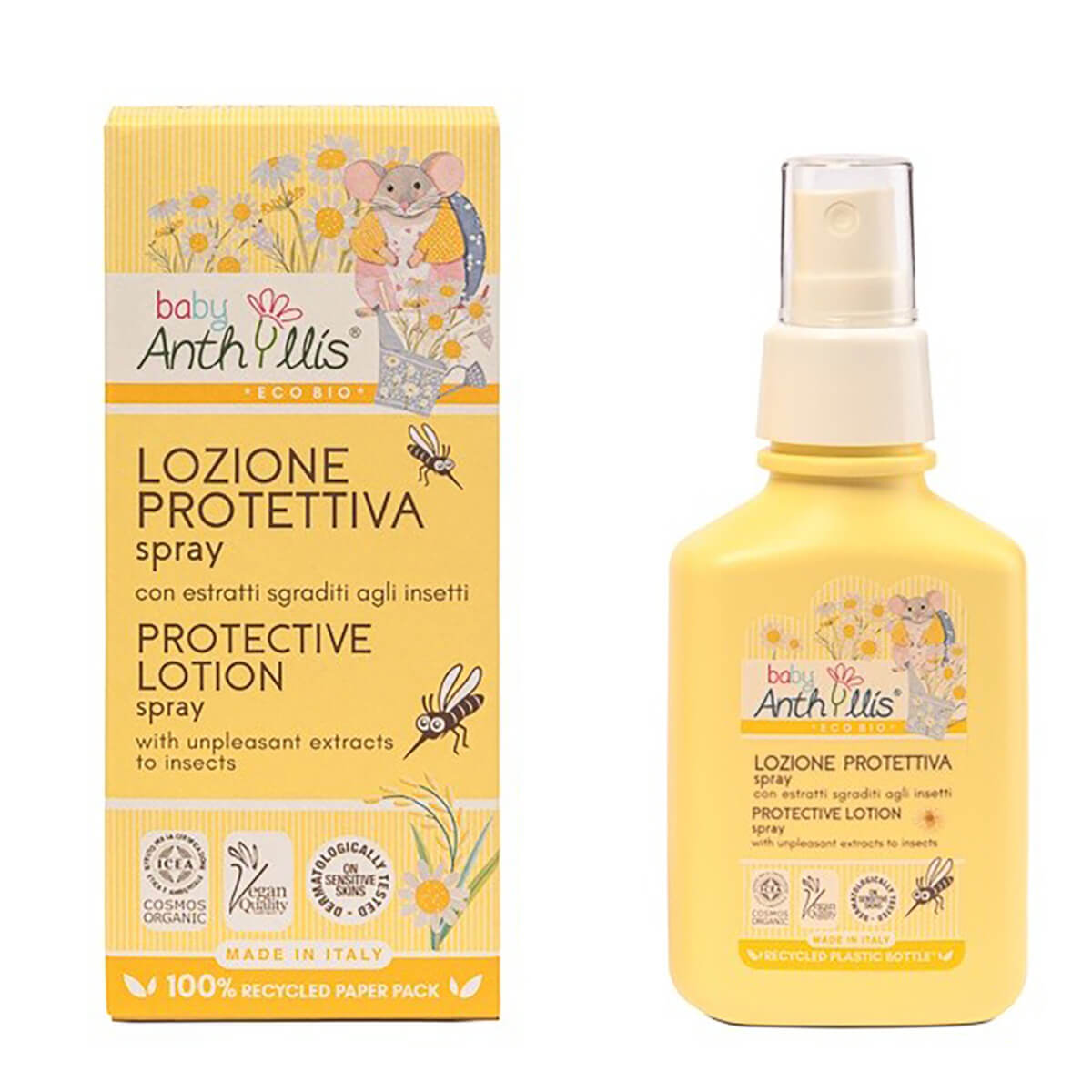 Naturalny spray na komary i owady dla niemowląt Baby Anthyllis