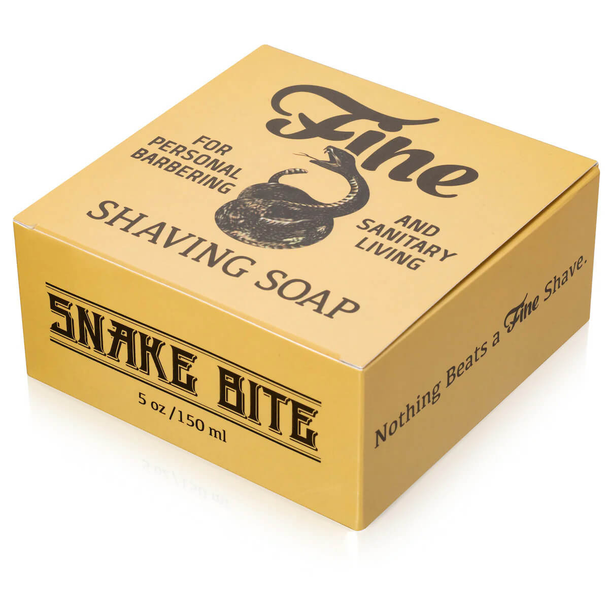 Ekstremalnie chłodząca piana z męskiego mydła Fine Snake Bite