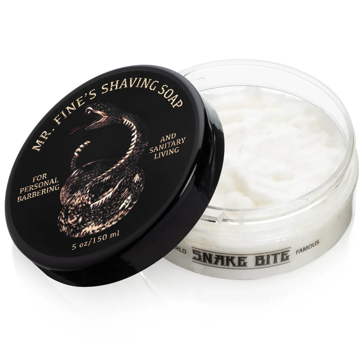 Fine Mydło do golenia Snake Bite 150 ml w oryginalnym tyglu