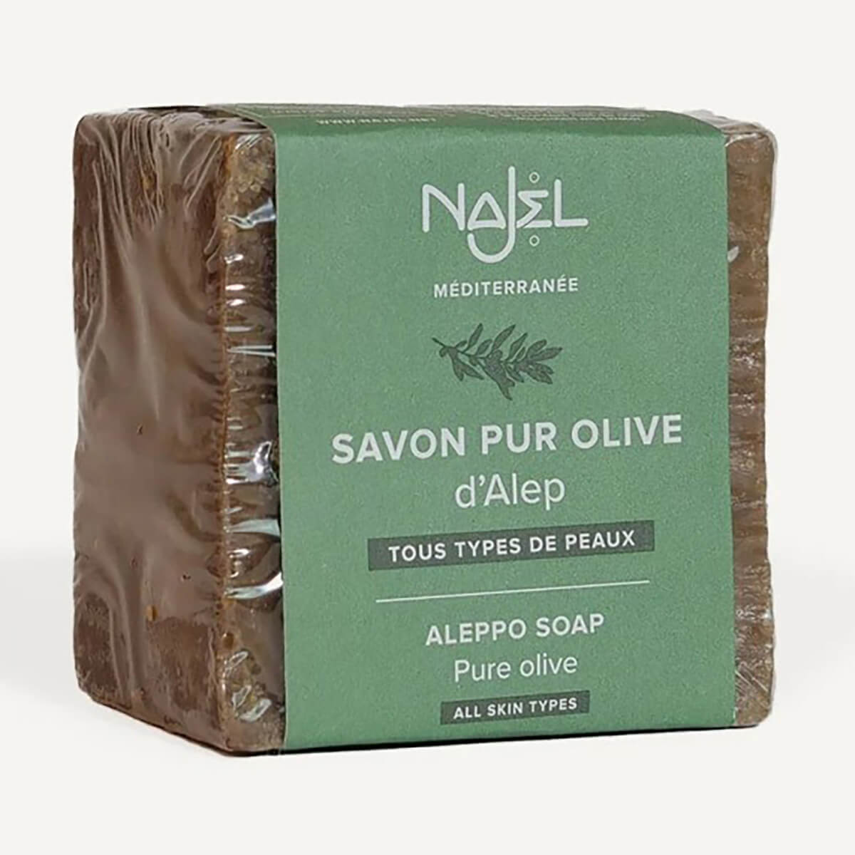 Mydło z Aleppo 100% oliwkowe Najel 190 g