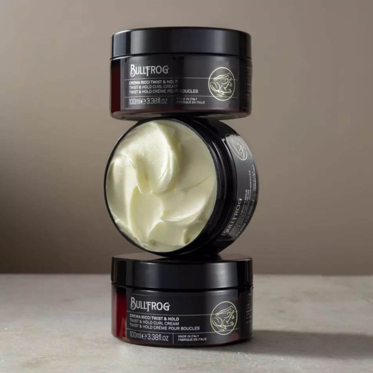 Bullfrog Twist & Hold Curl Cream - Krem do kręconych włosów o zapachu piwa imbirowego 100 ml