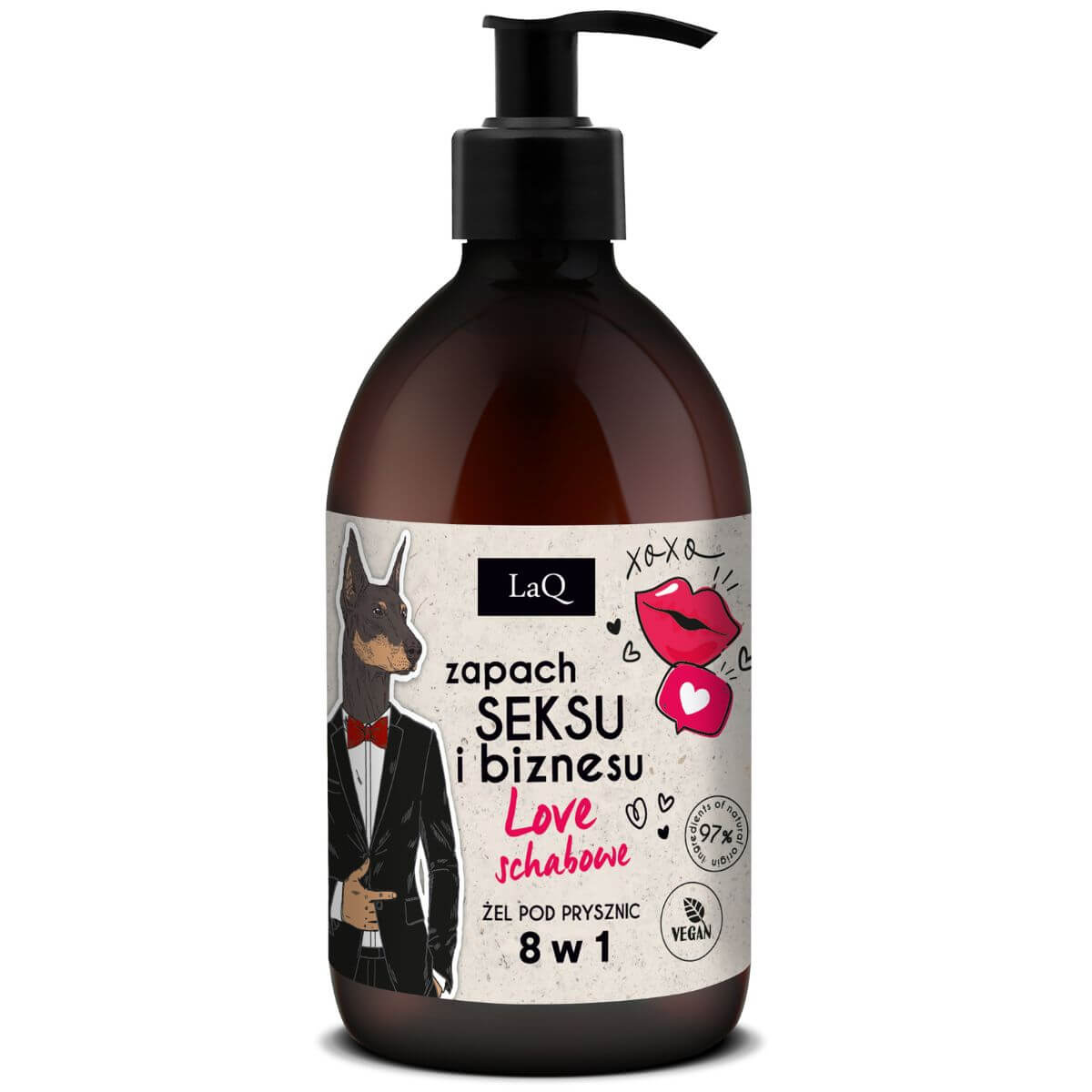 Żel pod prysznic 8 w 1 DOBERMAN love schabowe 500 ml