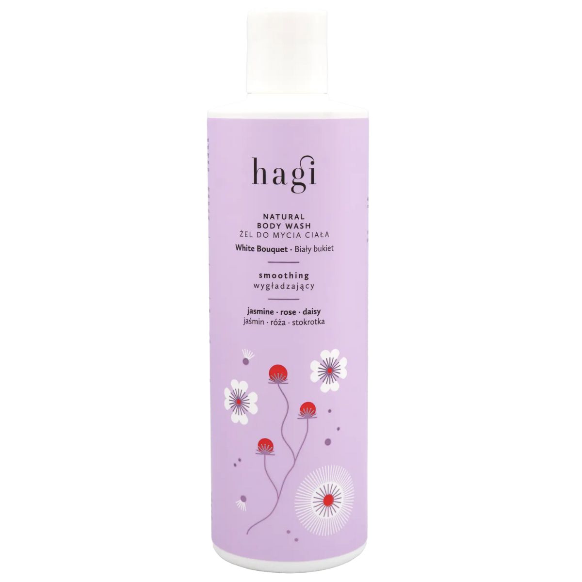 Hagi Wygładzający żel do mycia ciała Biały Bukiet 300 ml