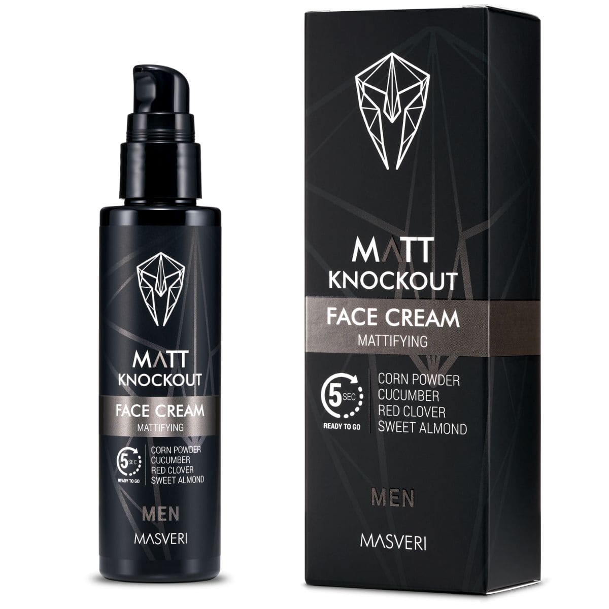 Masveri Krem do twarzy matujący Matt Knockout 75ml